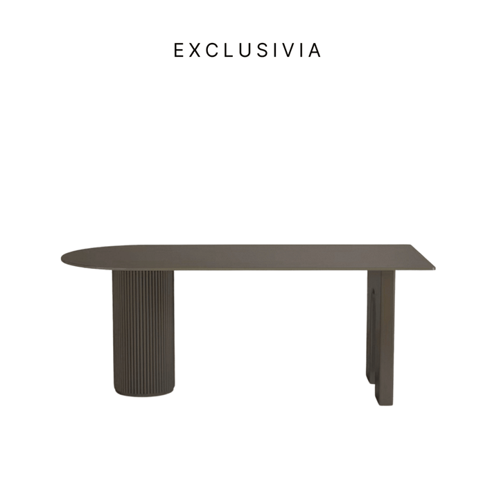 ARCO Half - Moon Dining Table & Chair Set - Exclusivia
