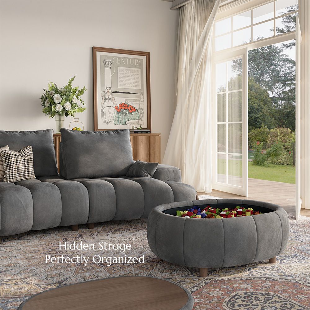Arlo – Deep Lounge Mid - Century Sofa - Exclusivia