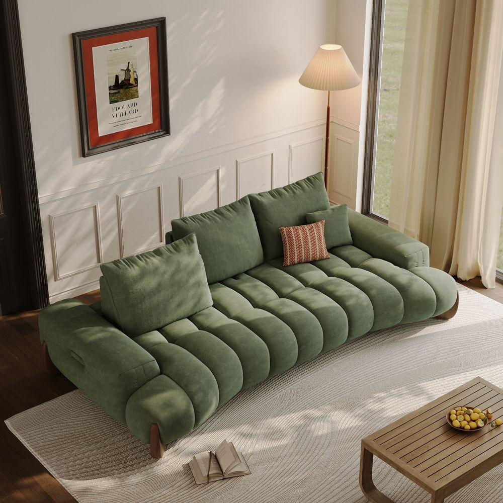 Arlo – Deep Lounge Mid - Century Sofa - Exclusivia
