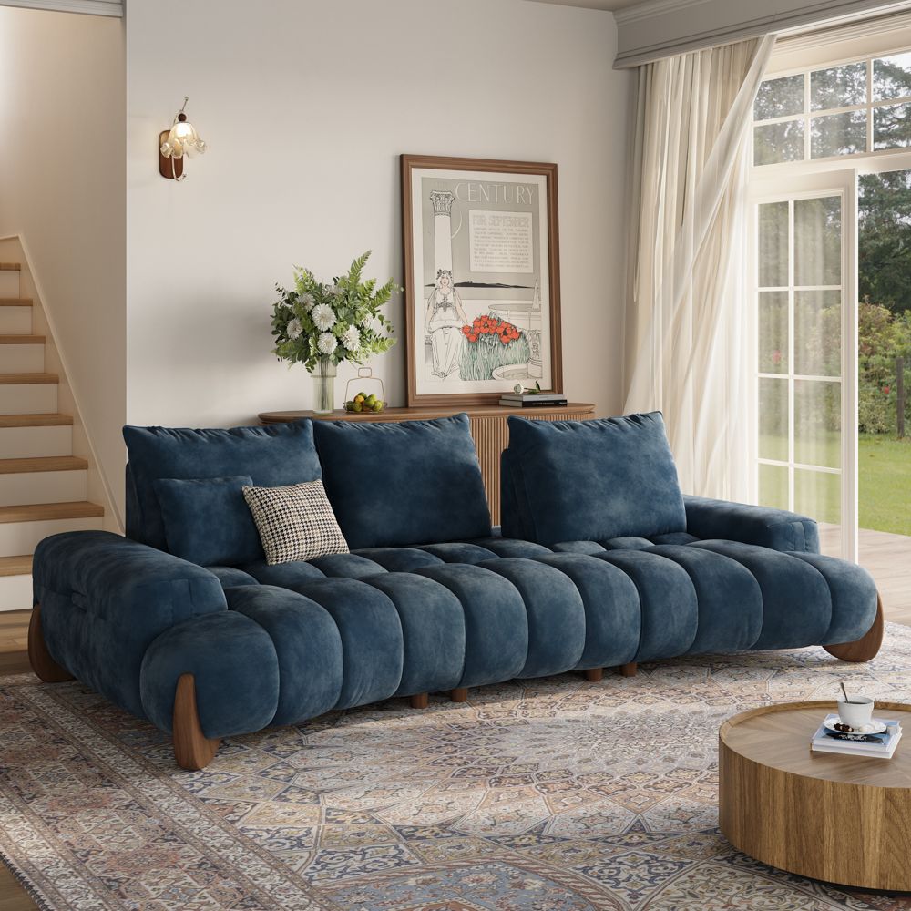 Arlo – Deep Lounge Mid - Century Sofa - Exclusivia