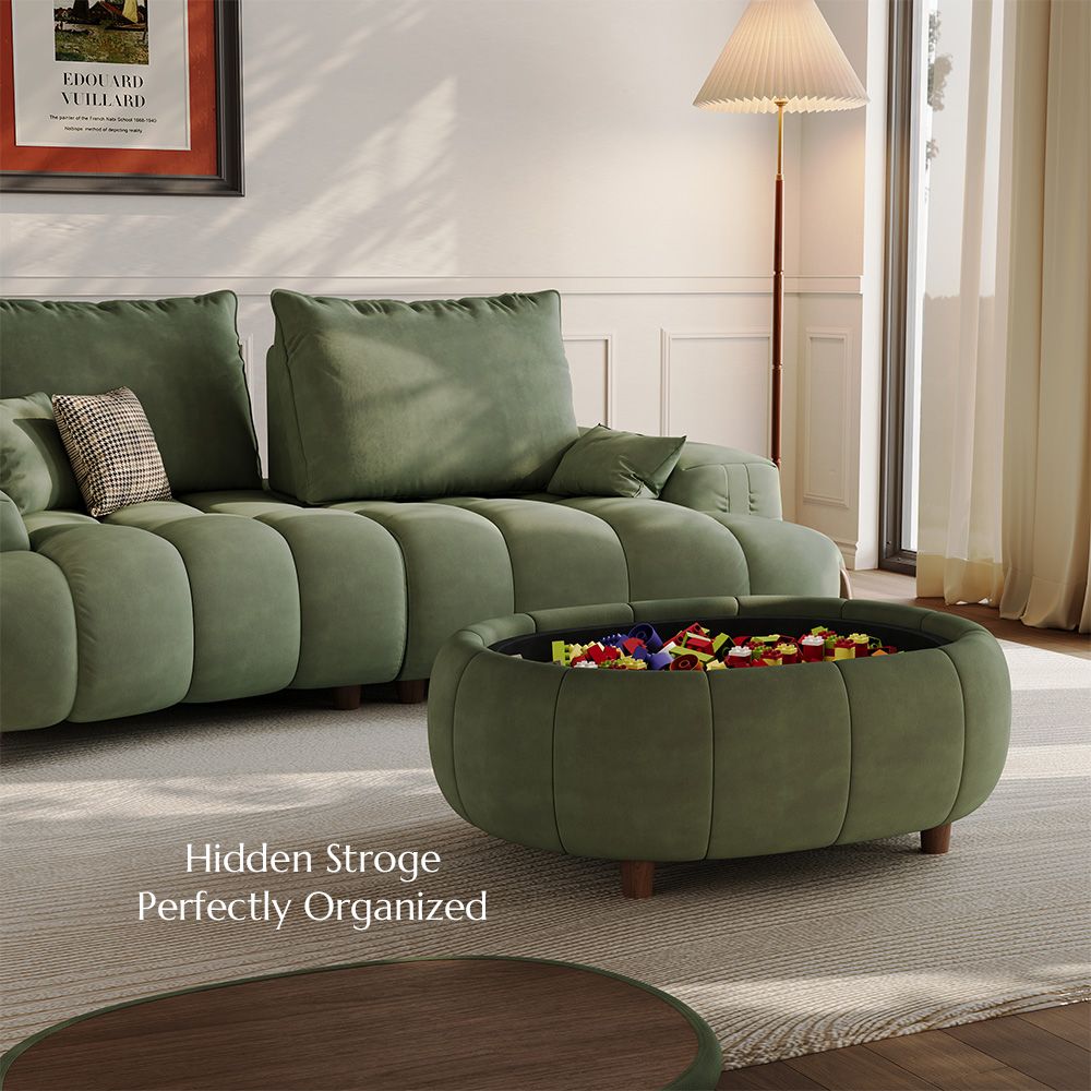 Arlo – Deep Lounge Mid - Century Sofa - Exclusivia