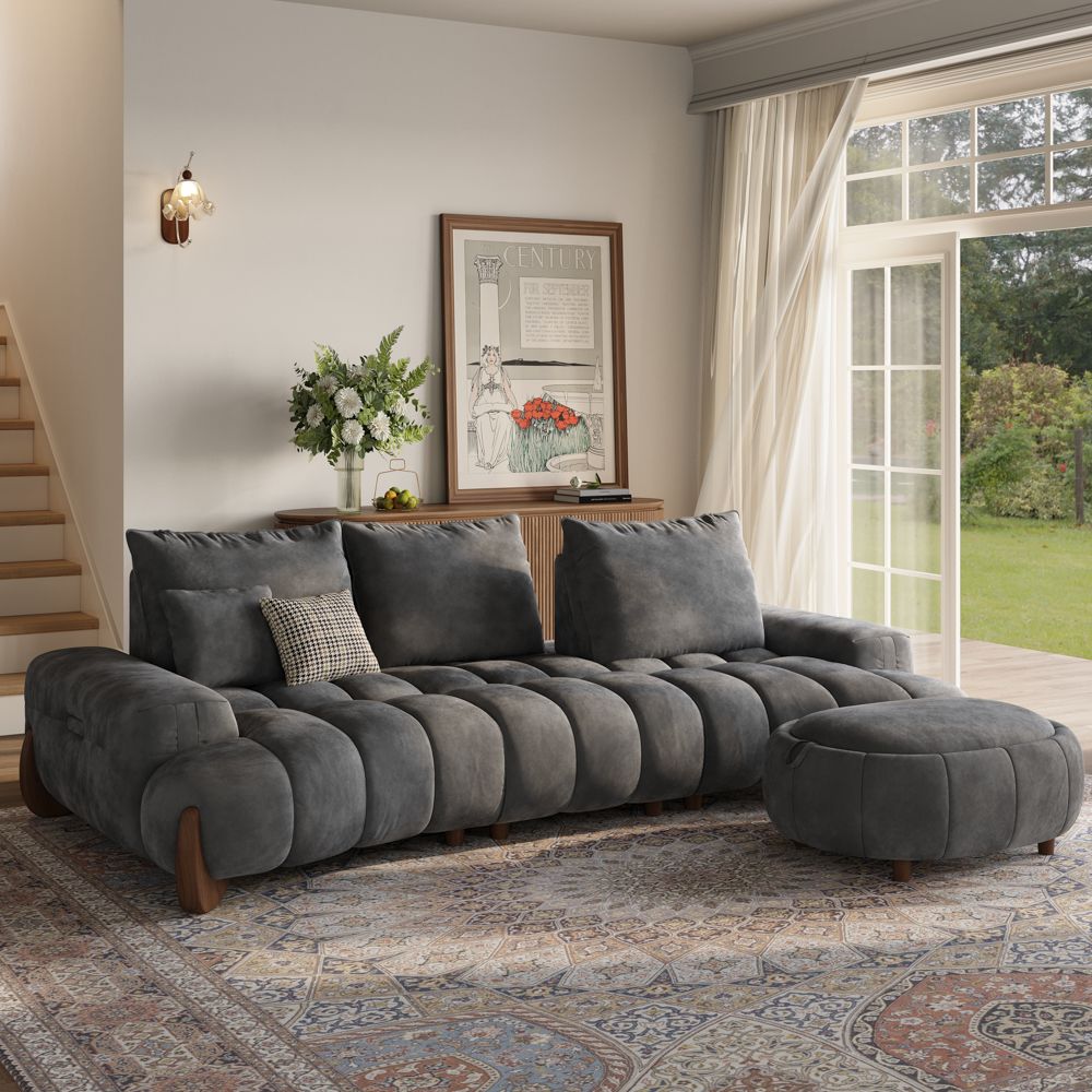 Arlo – Deep Lounge Mid - Century Sofa - Exclusivia