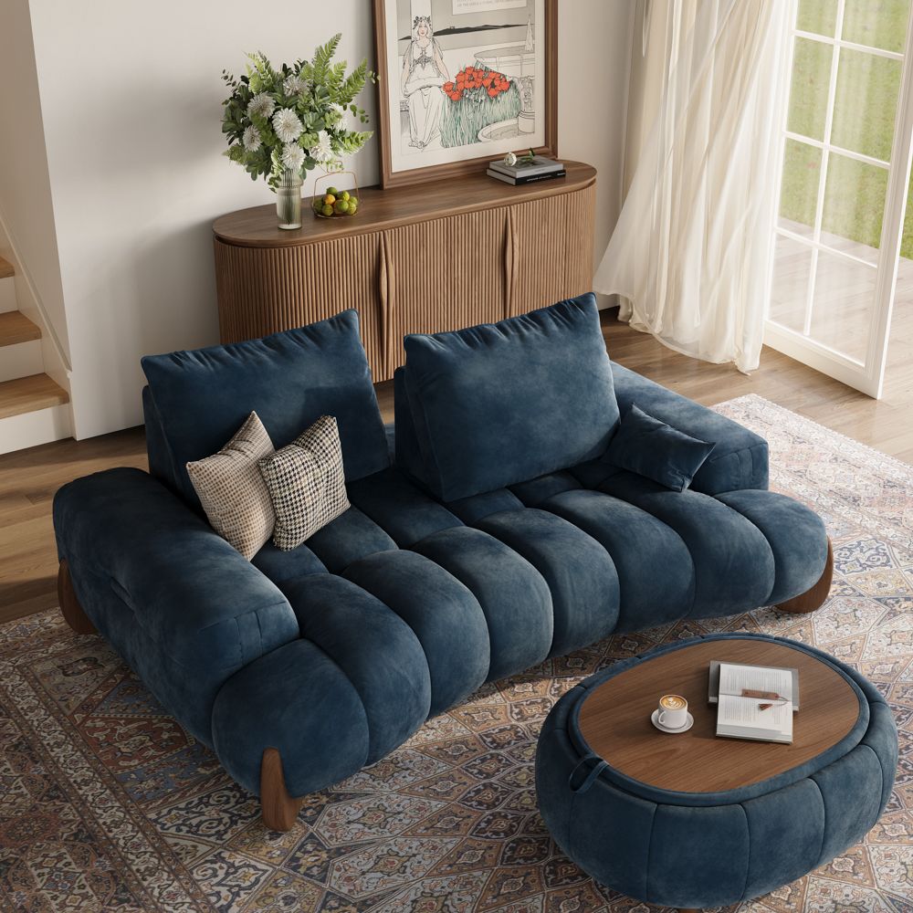 Arlo – Deep Lounge Mid - Century Sofa - Exclusivia
