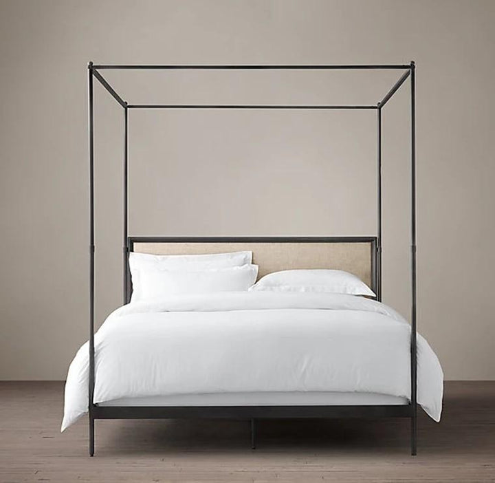 Arlo Minimalist Canopy Bedframe - Exclusivia