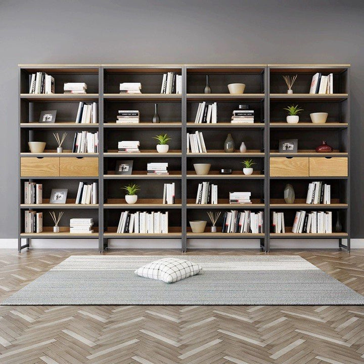 Aspen Modern Solid Wood Bookshelf - Exclusivia