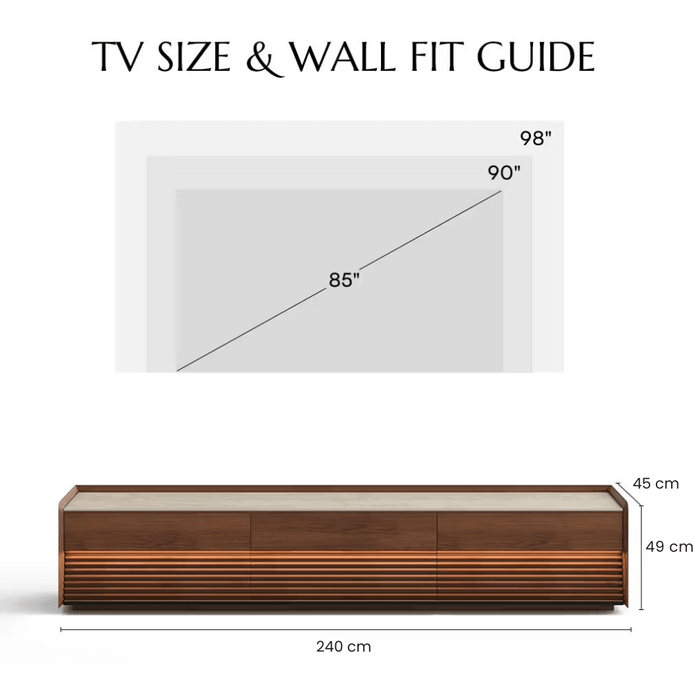 Atlas Mid - Century TV Console - Exclusivia