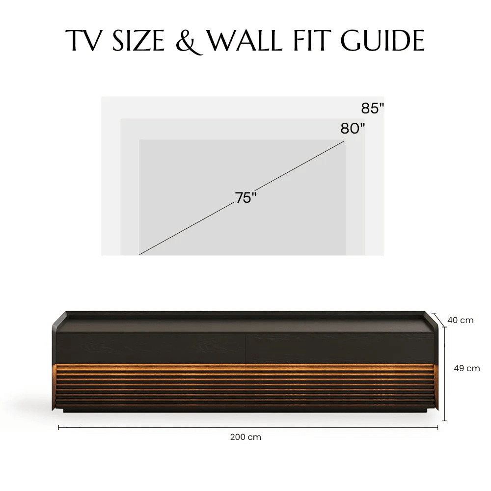 Atlas Mid - Century TV Console - Exclusivia