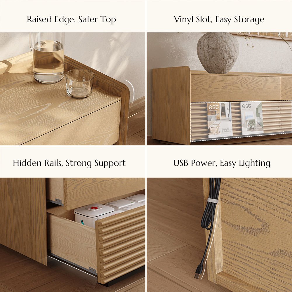 Atlas Mid - Century TV Console - Exclusivia