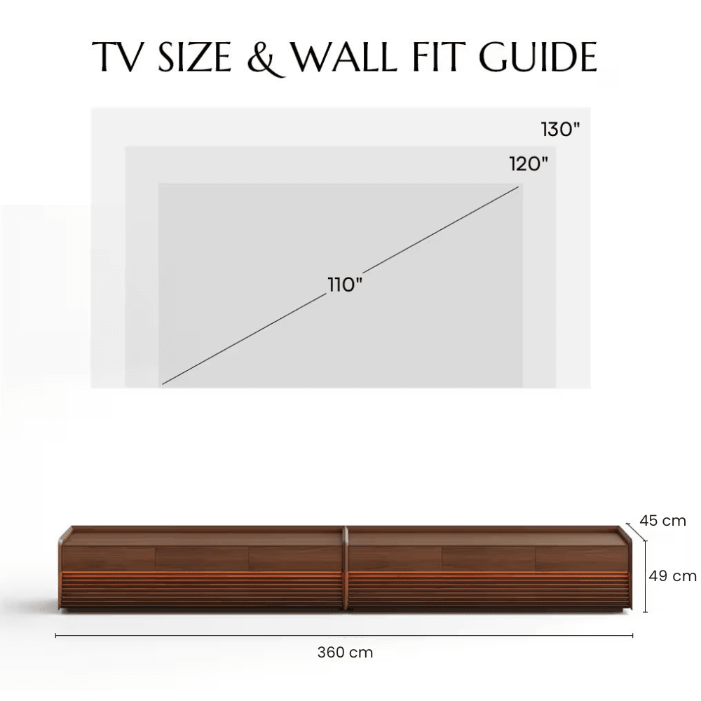 Atlas Mid - Century TV Console - Exclusivia