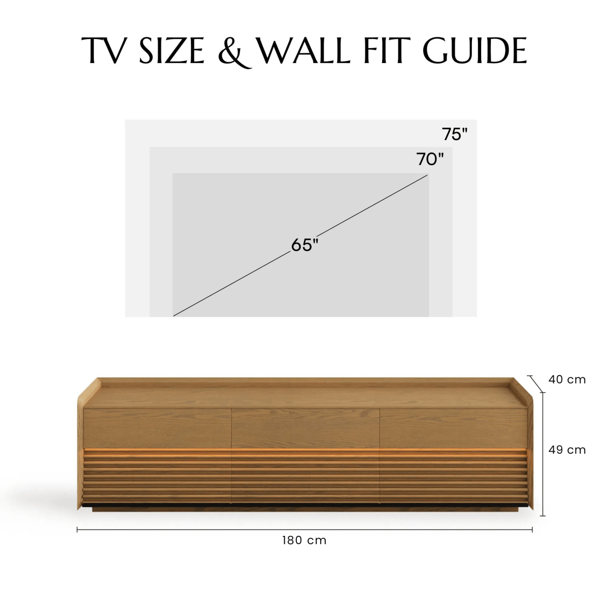 Atlas Mid - Century TV Console - Exclusivia