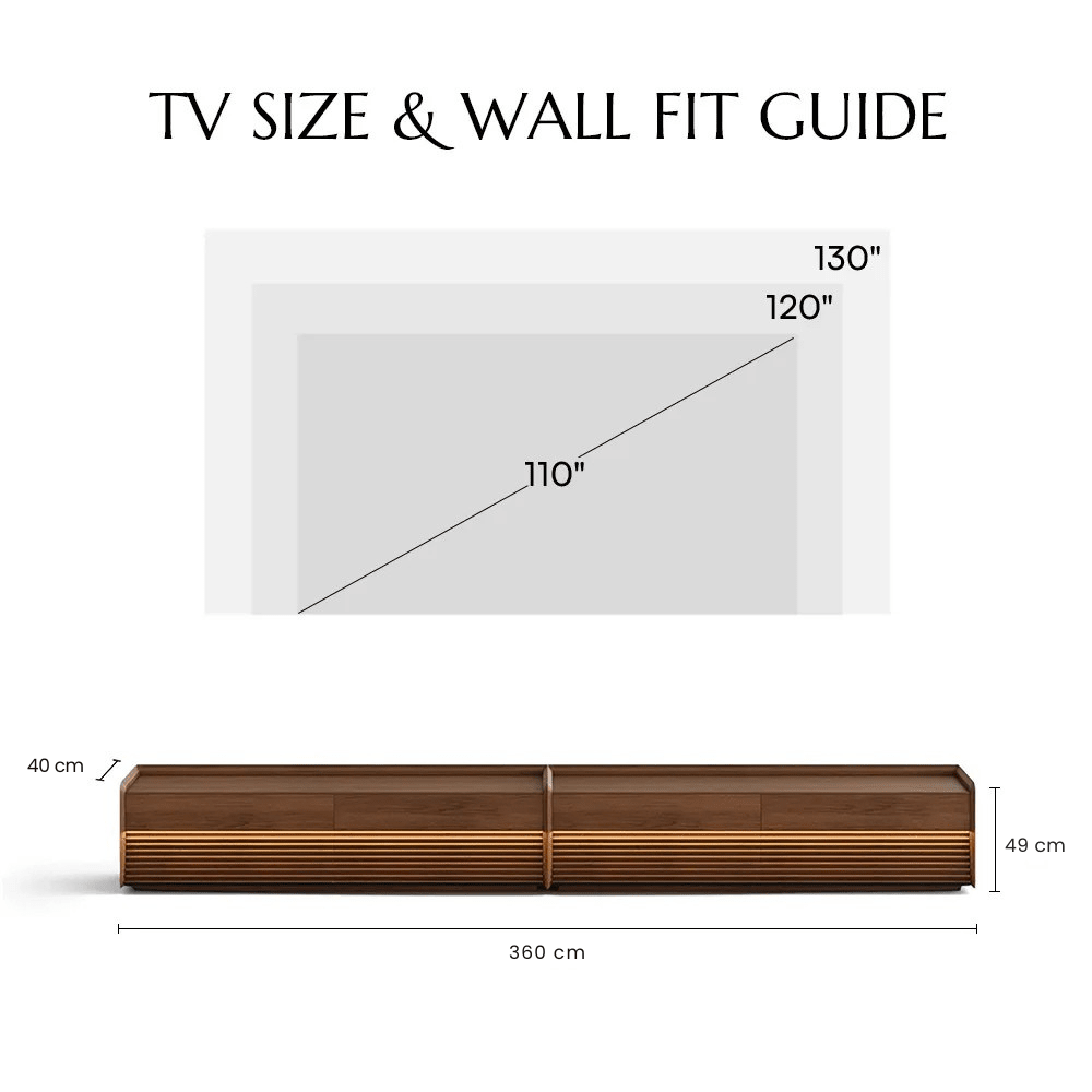 Atlas Mid - Century TV Console - Exclusivia