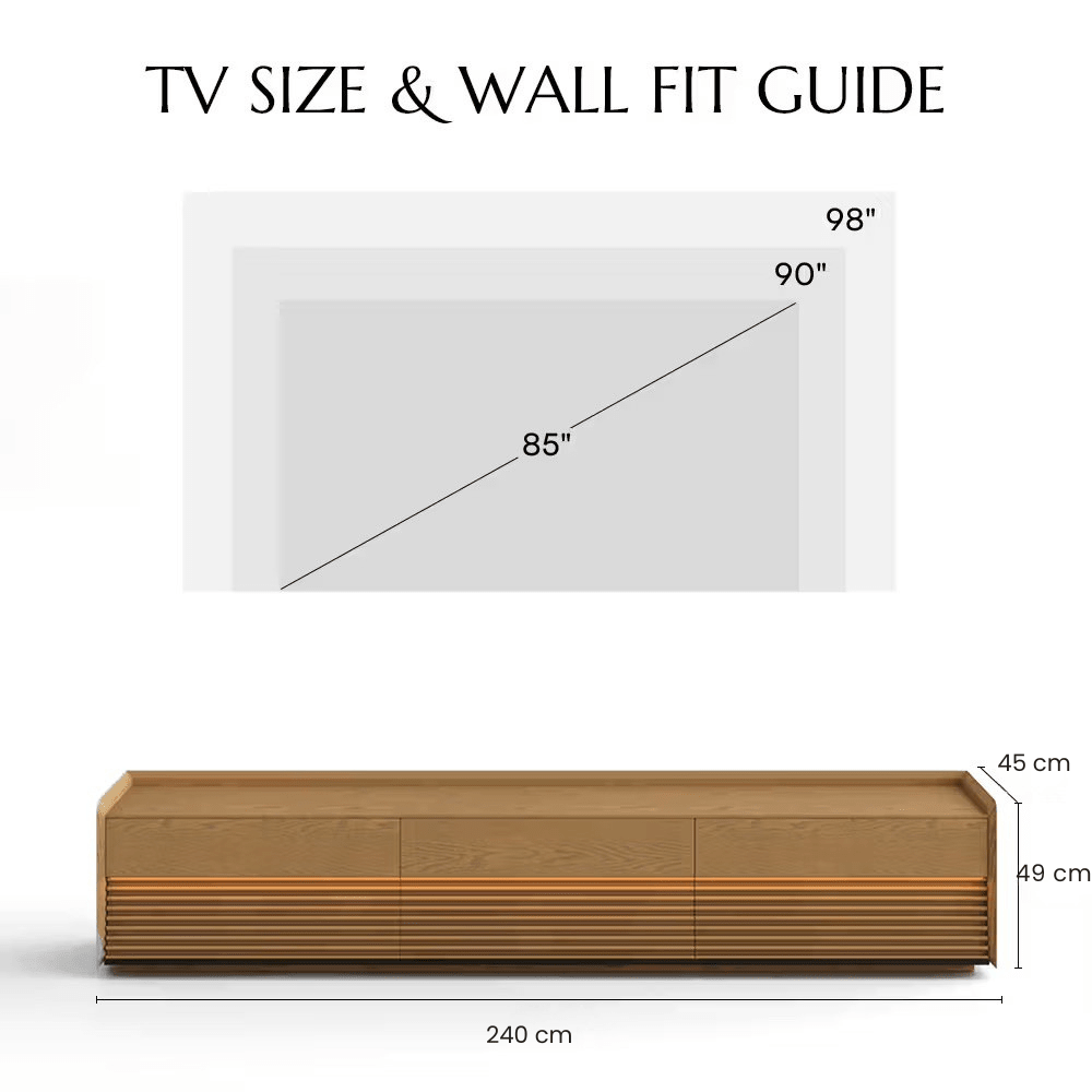 Atlas Mid - Century TV Console - Exclusivia