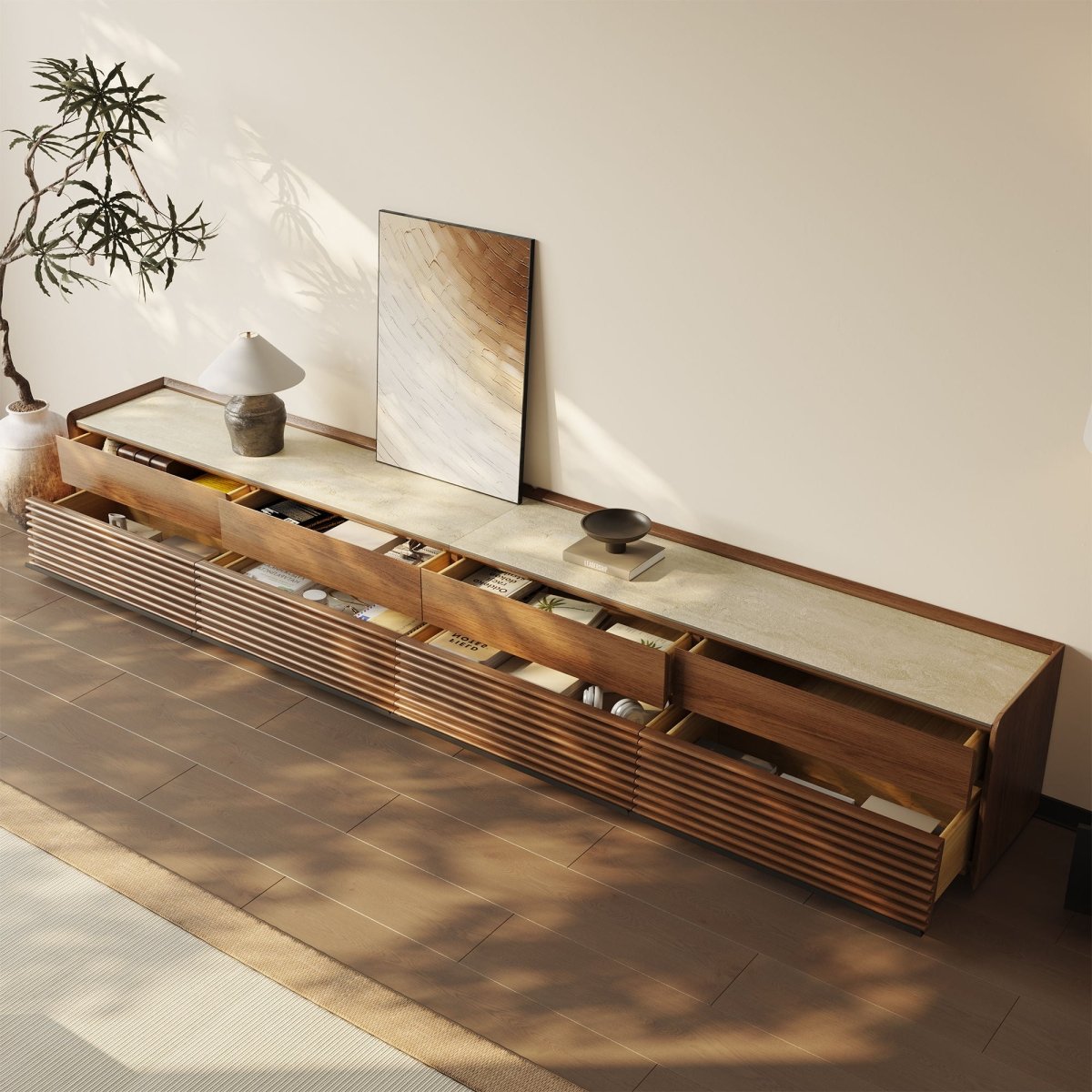Atlas Mid - Century TV Console - Exclusivia