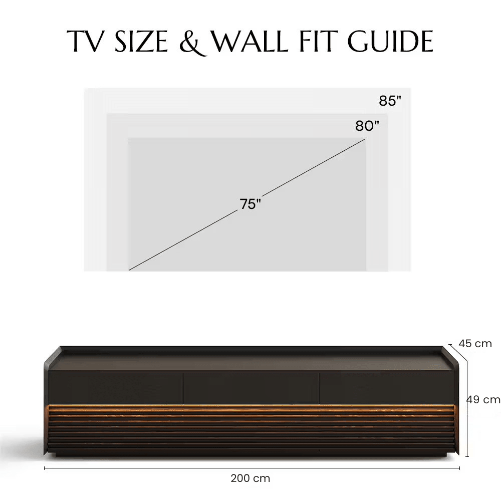Atlas Mid - Century TV Console - Exclusivia