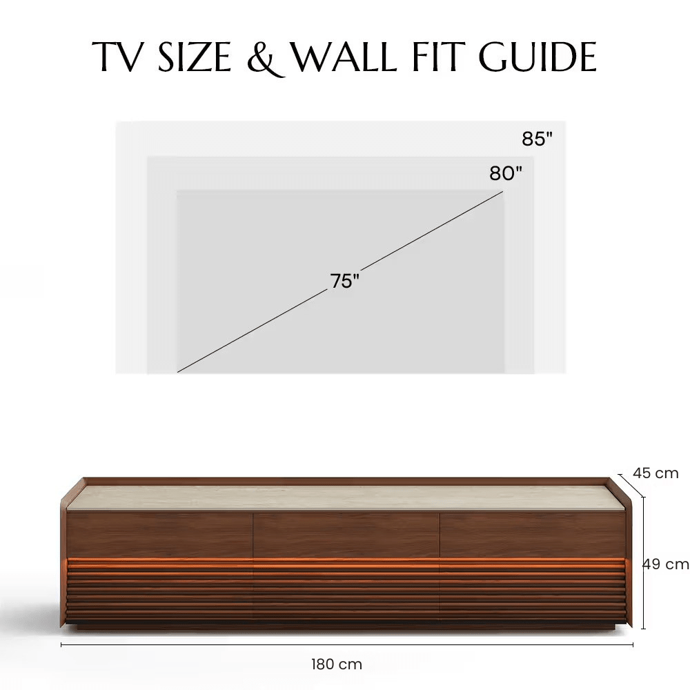Atlas Mid - Century TV Console - Exclusivia