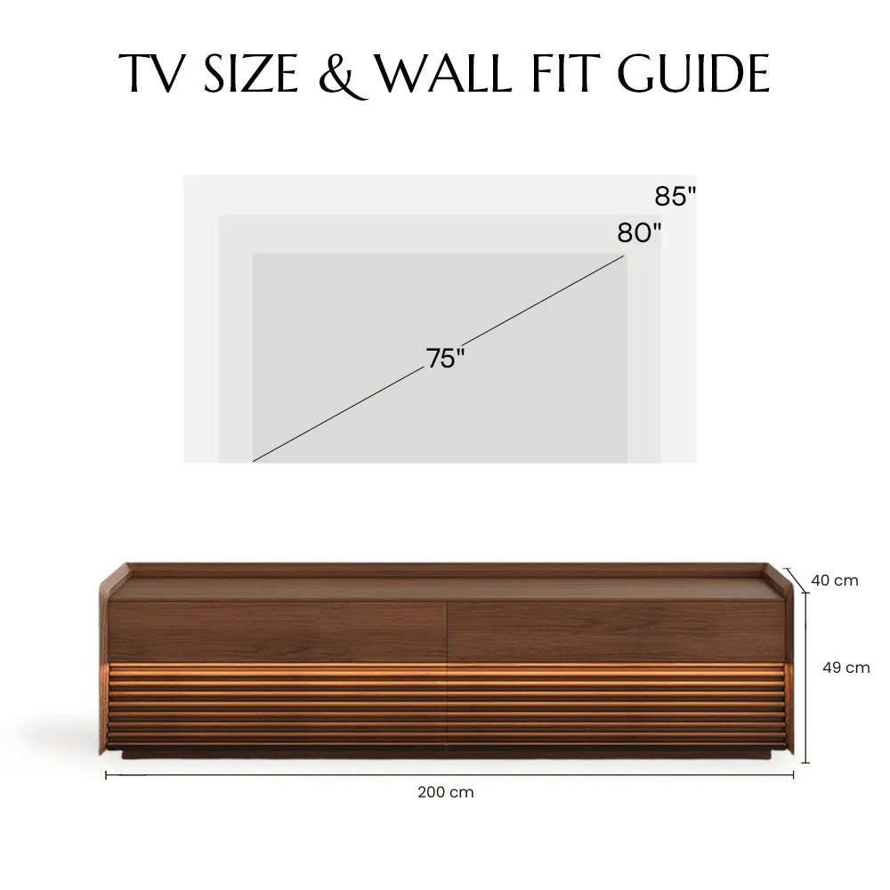 Atlas Mid - Century TV Console - Exclusivia