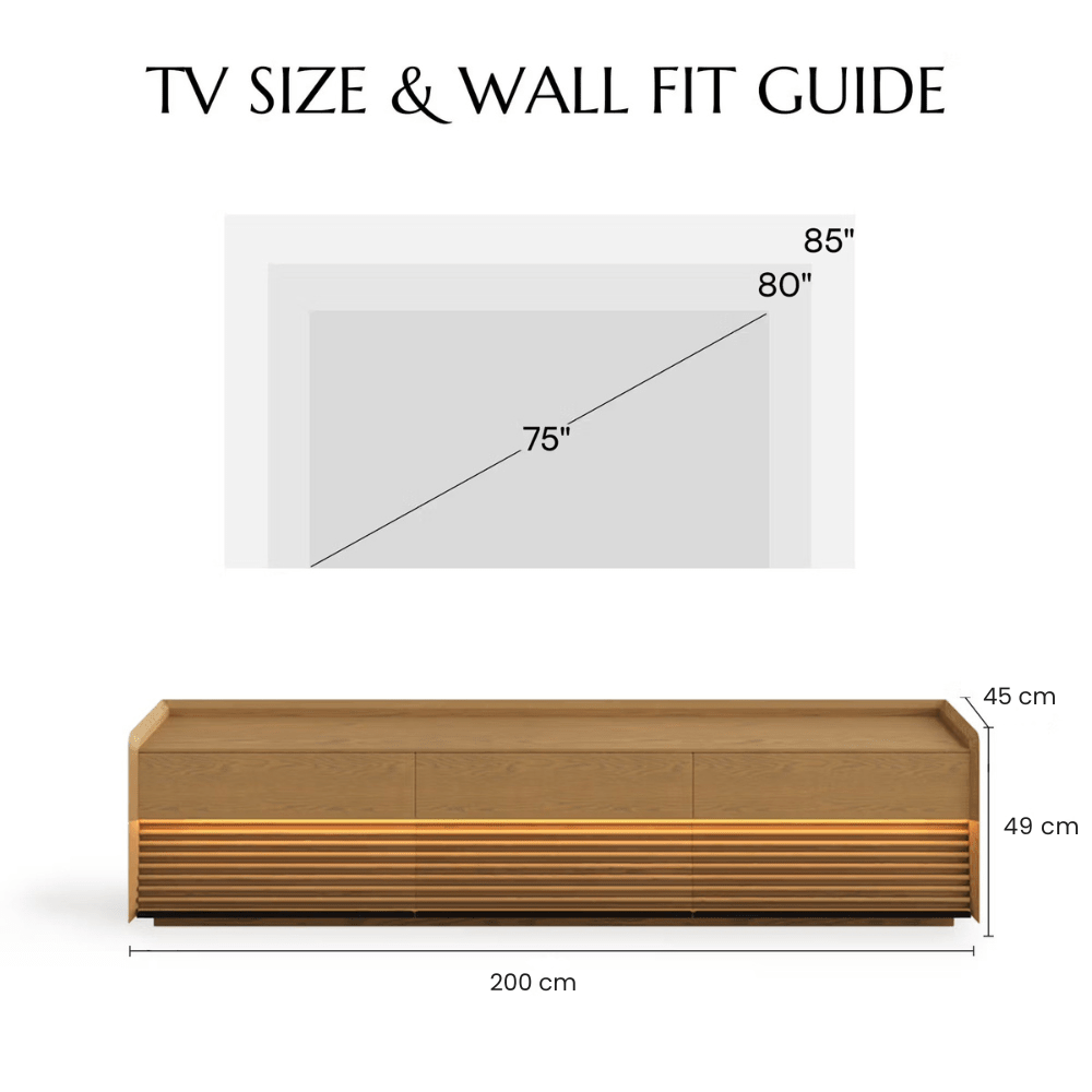 Atlas Mid - Century TV Console - Exclusivia