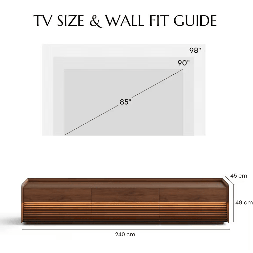 Atlas Mid - Century TV Console - Exclusivia