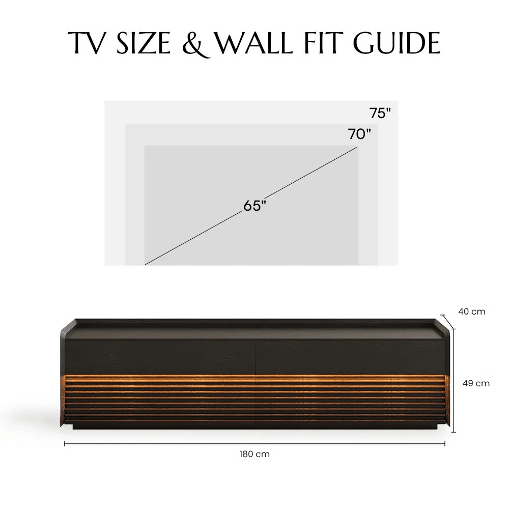 Atlas Mid - Century TV Console - Exclusivia