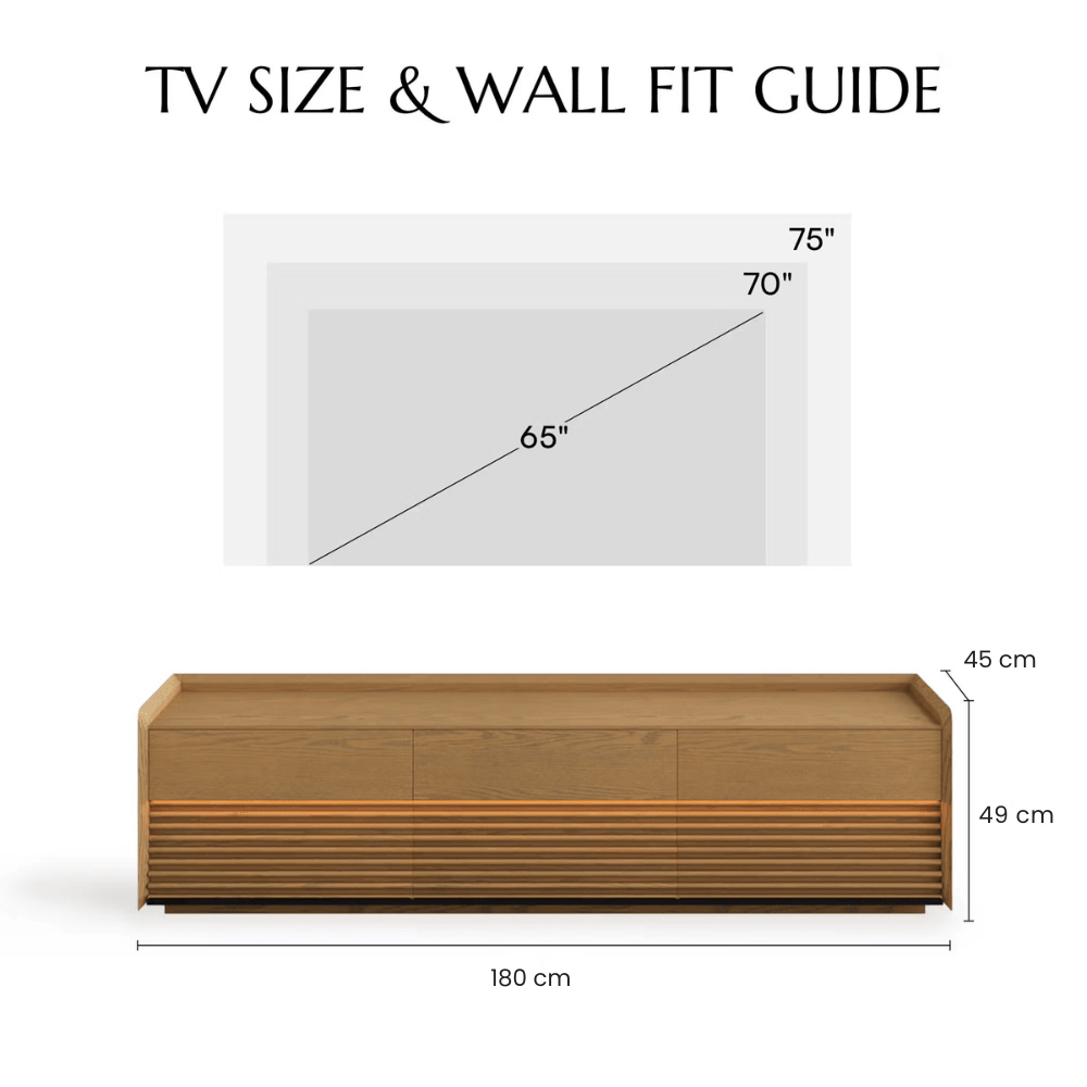 Atlas Mid - Century TV Console - Exclusivia