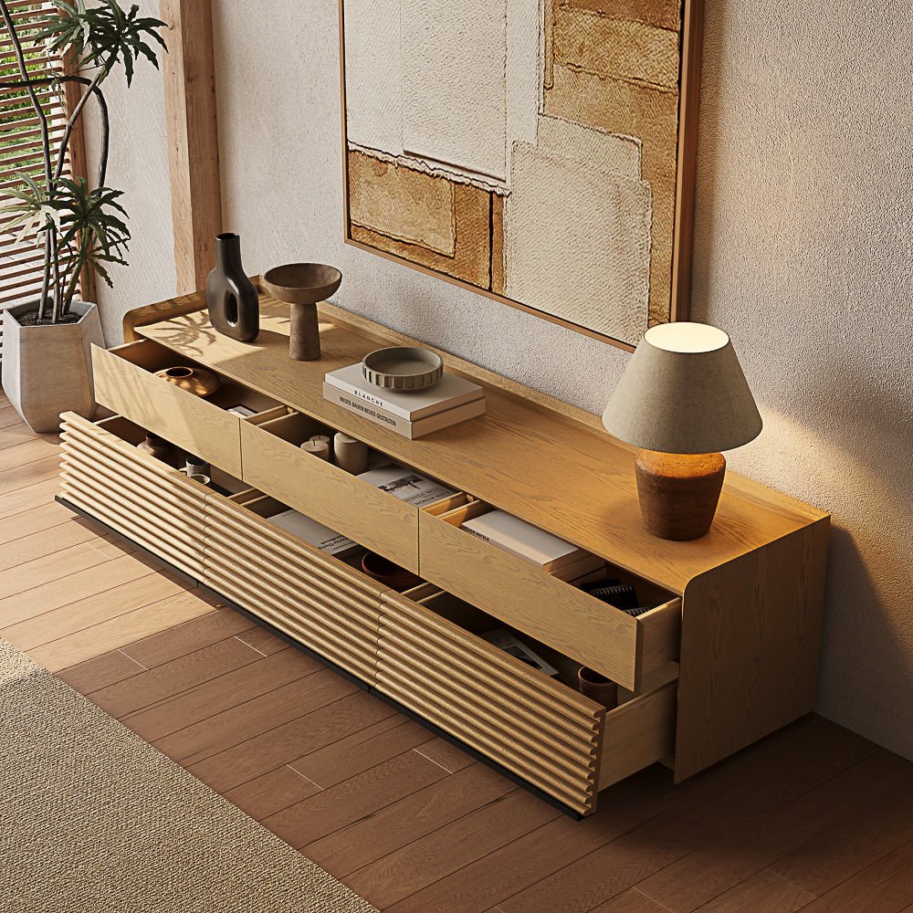 Atlas Mid - Century TV Console - Exclusivia