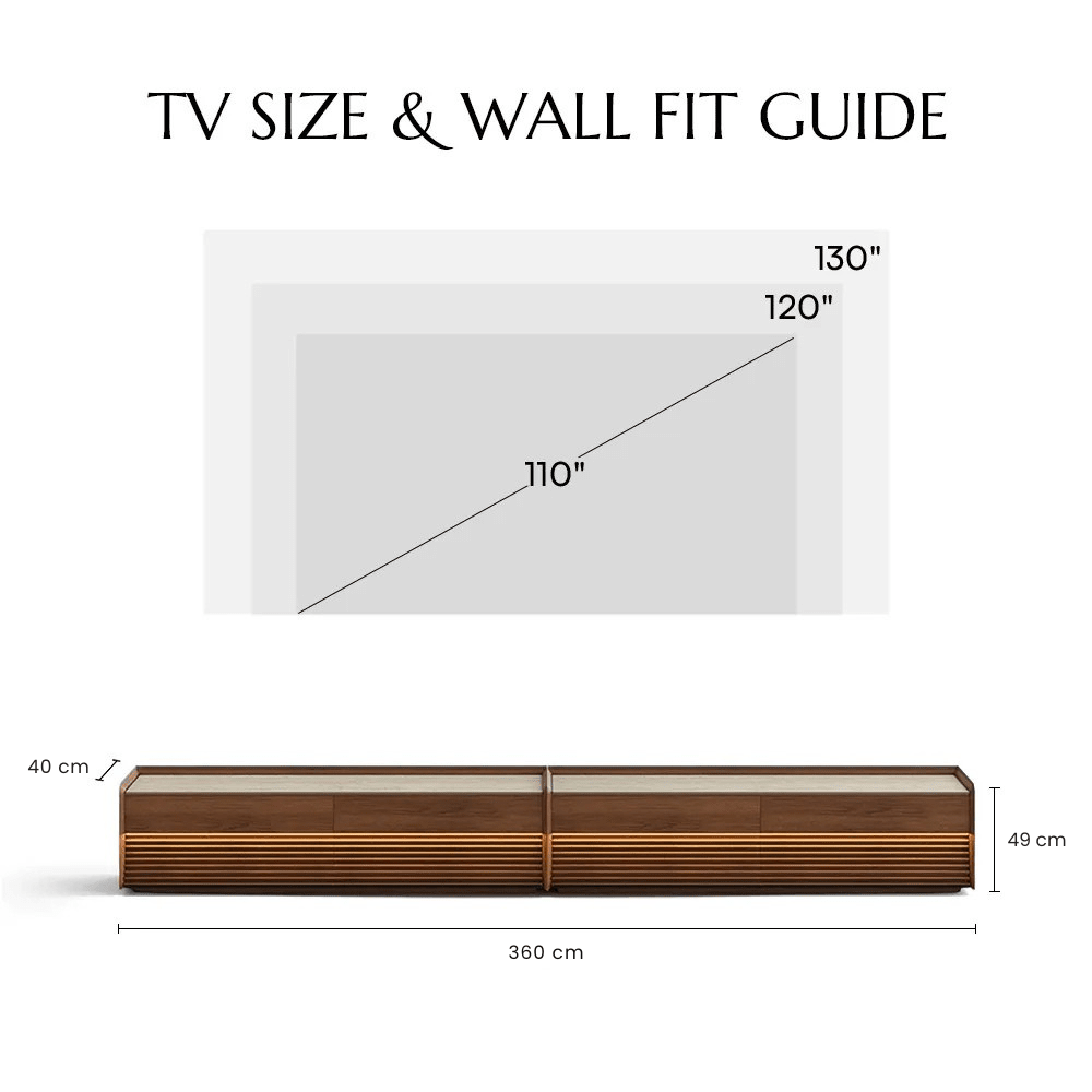 Atlas Mid - Century TV Console - Exclusivia
