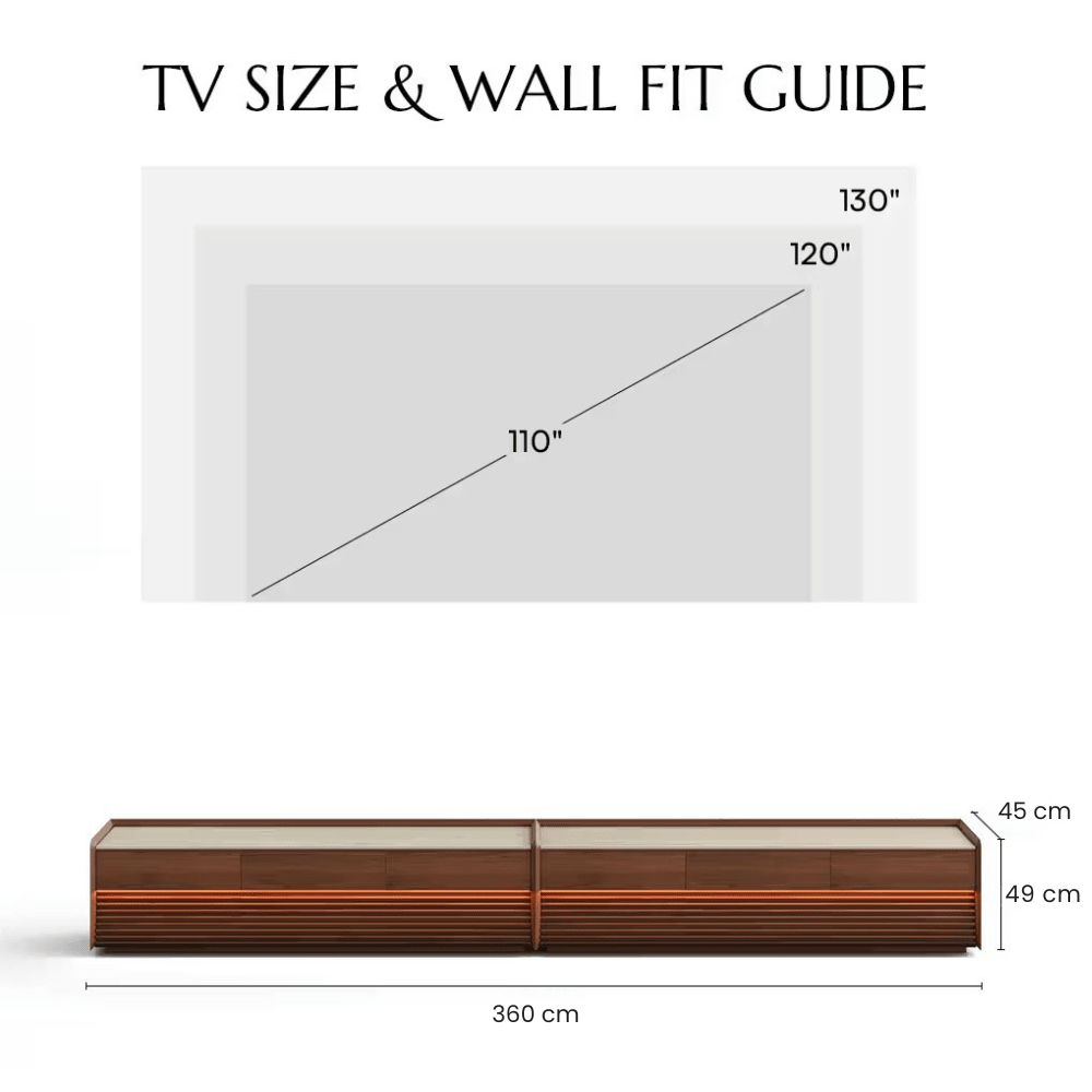 Atlas Mid - Century TV Console - Exclusivia