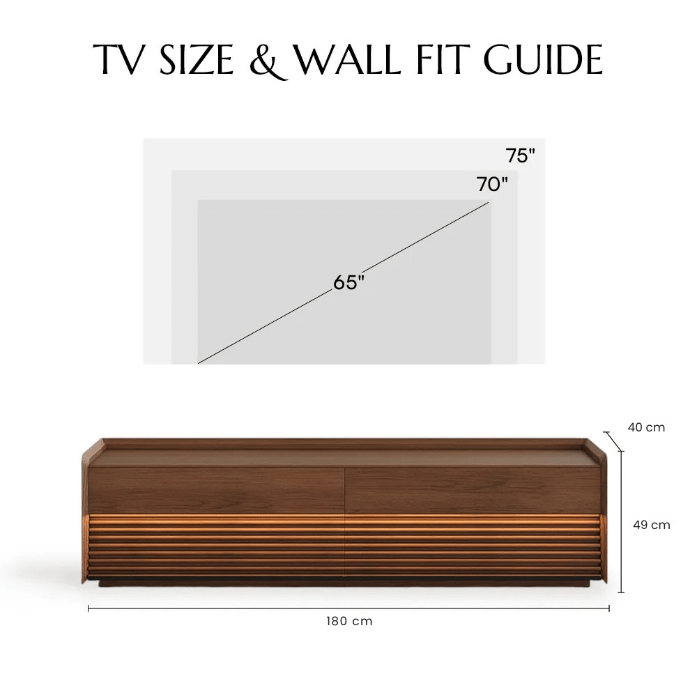 Atlas Mid - Century TV Console - Exclusivia