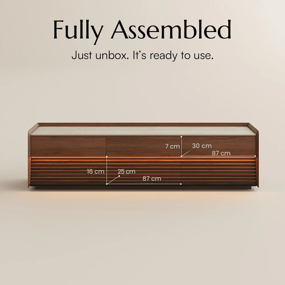 Atlas Mid-Century TV Console (Customer will not see) - Exclusivia