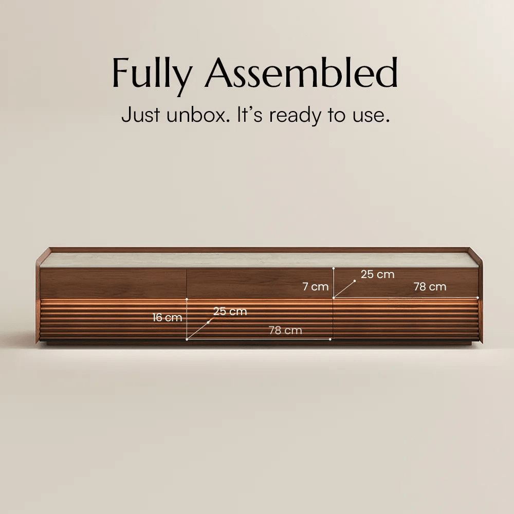 Atlas Mid-Century TV Console (Customer will not see) - Exclusivia