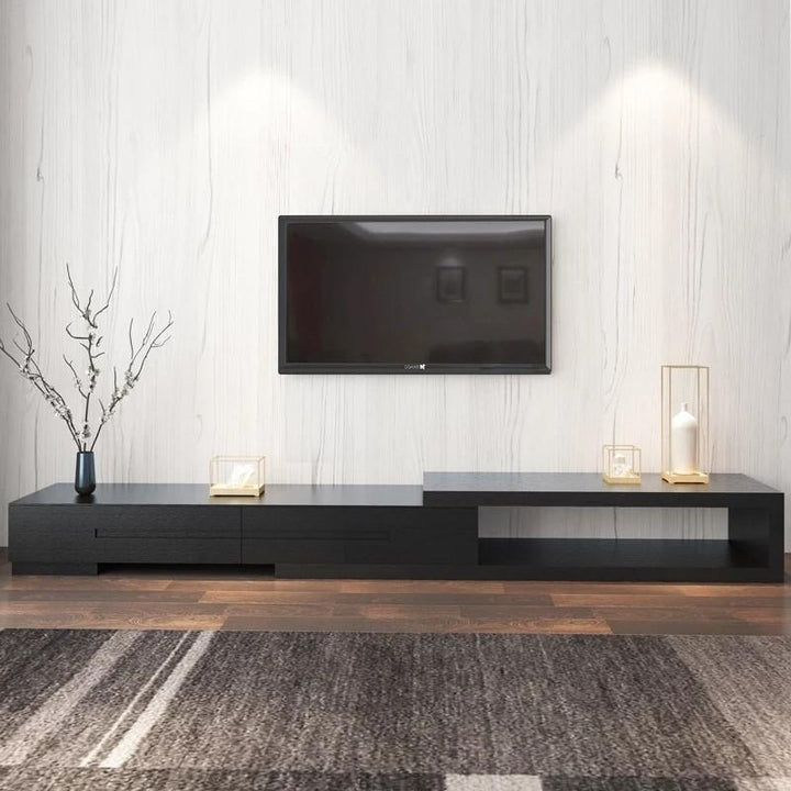 ATLAS Wood TV Console Minimalist - Exclusivia