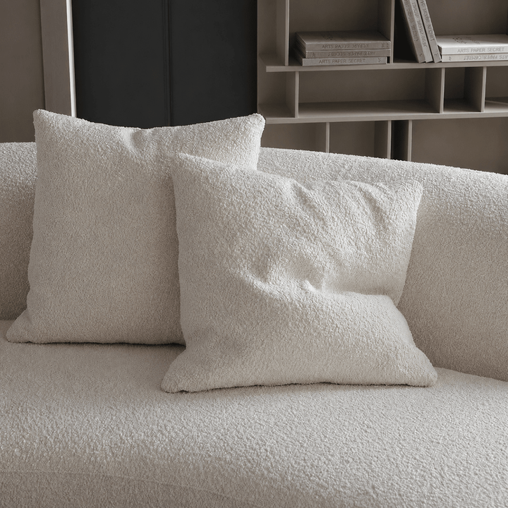 Aubrey Modern Boucle Chaise Sofa - Exclusivia