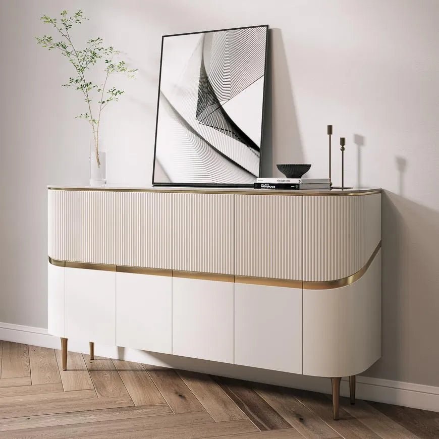 Aurelia 160 cm Sideboard with Sintered Stone Top - Exclusivia