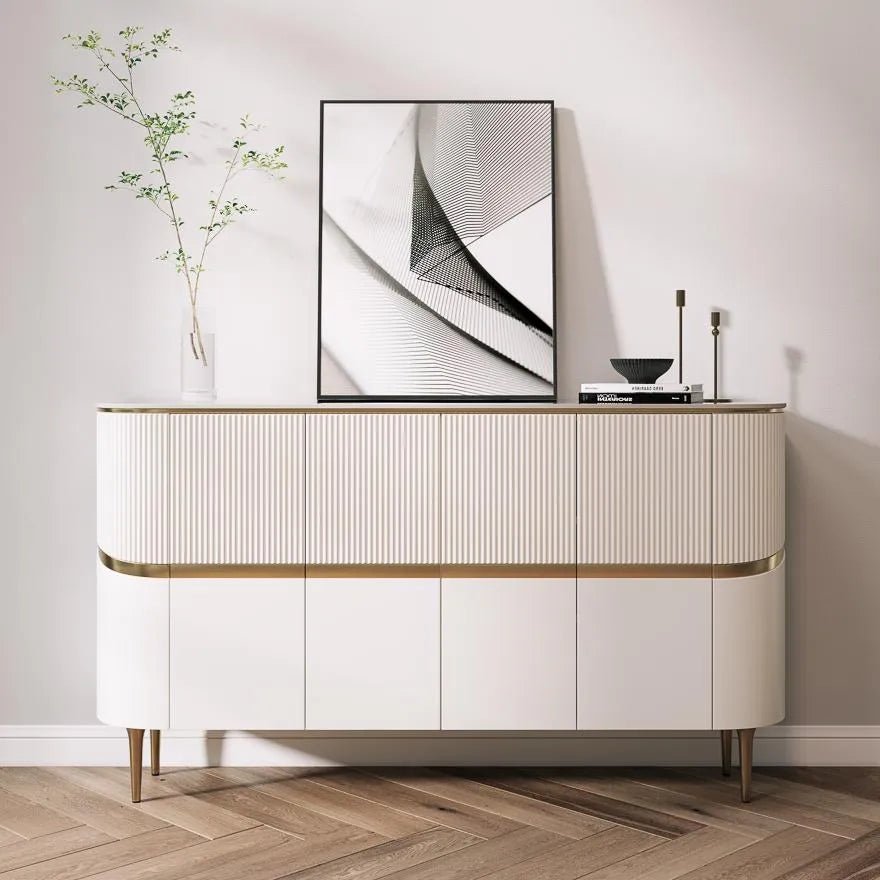 Aurelia 160 cm Sideboard with Sintered Stone Top - Exclusivia