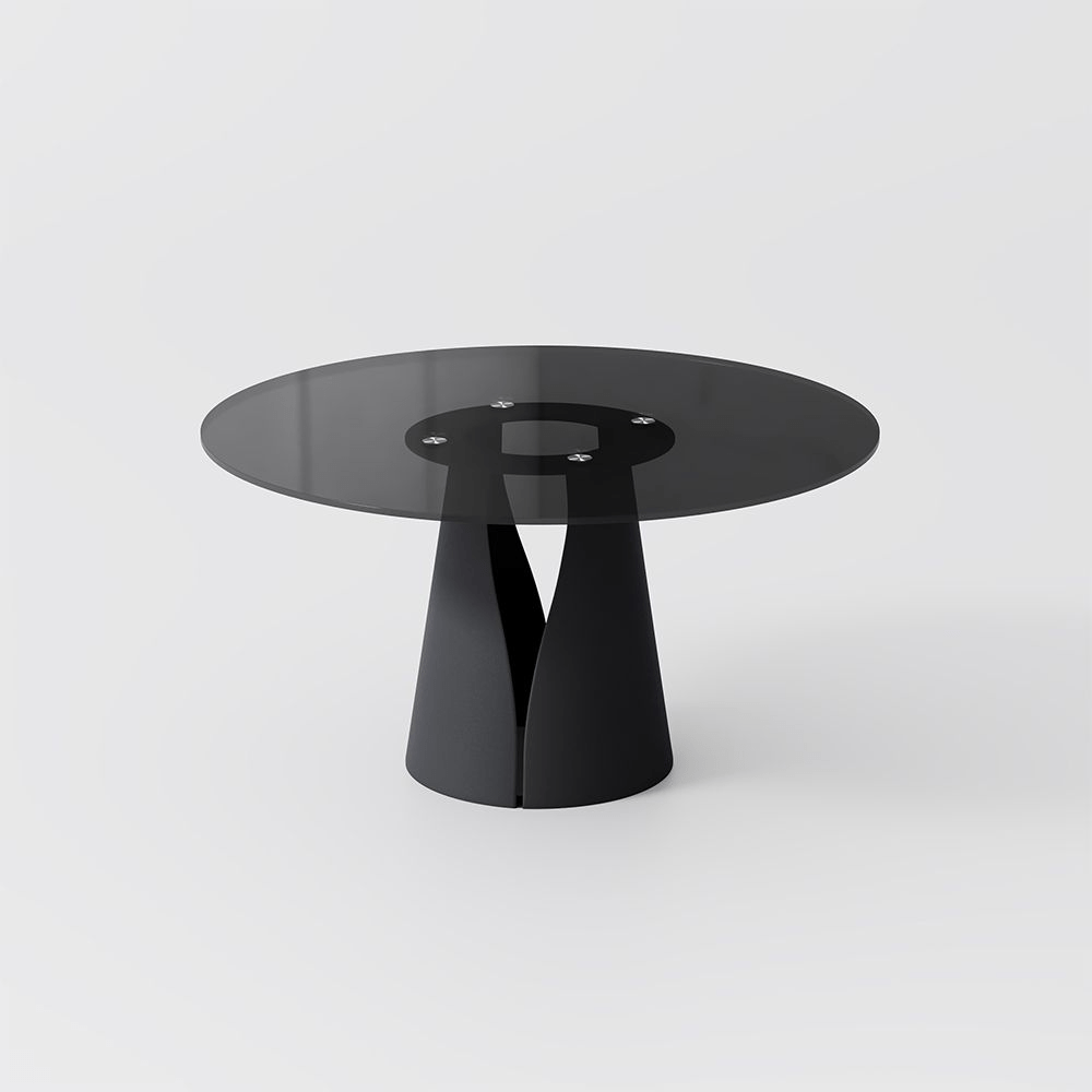 Aurelio Circa Gloss Sintered Stone Dining Table - Exclusivia