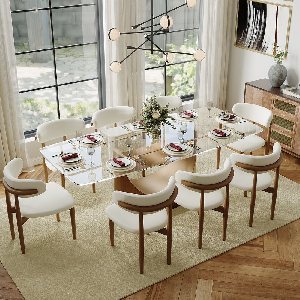 Aurelio Rectangular Sintered Stone Dining Table - Exclusivia