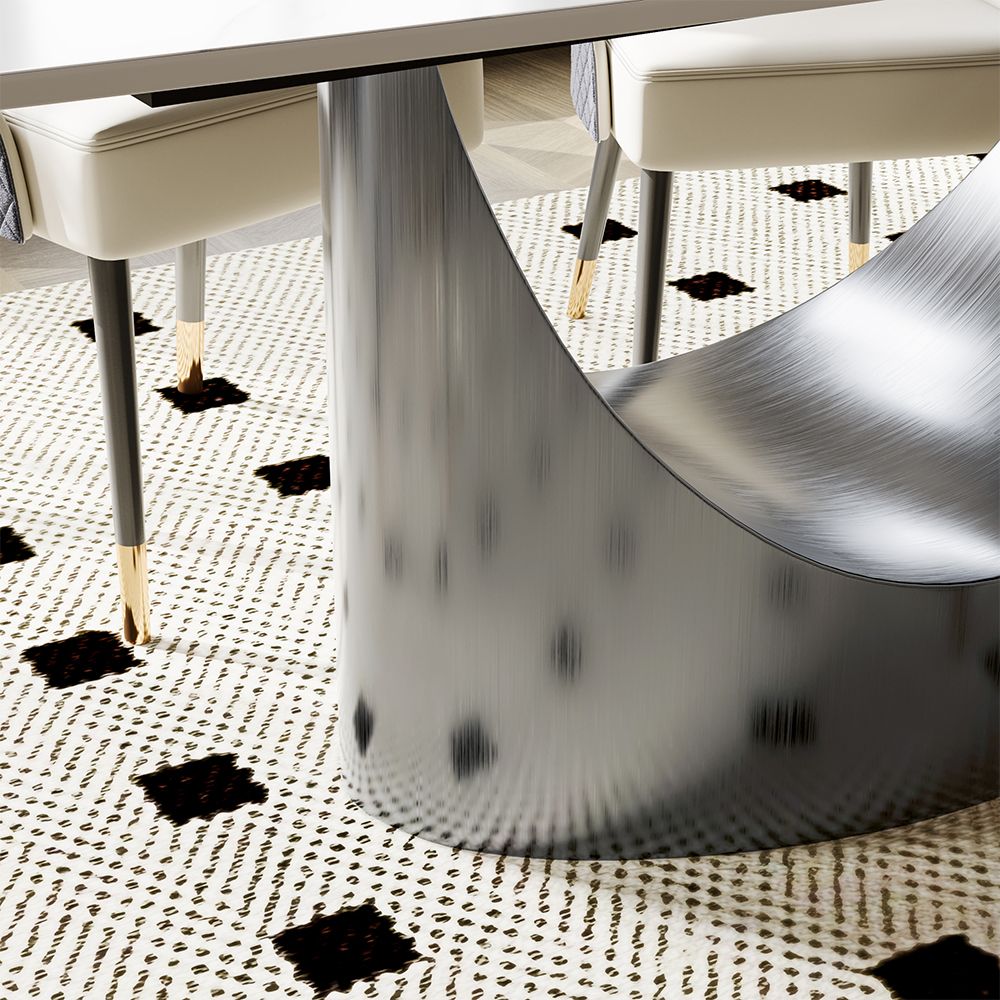 Aurelio Rectangular Sintered Stone Dining Table - Exclusivia