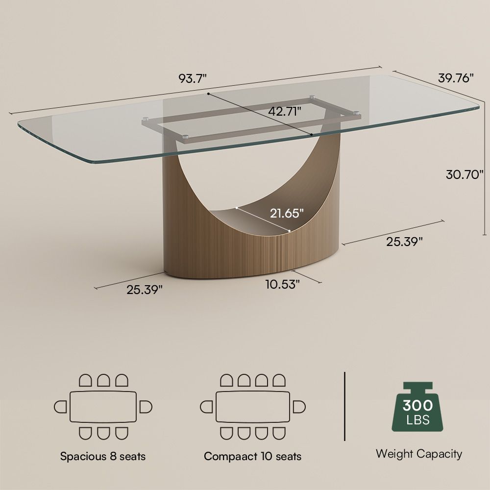Aurelio Rectangular Sintered Stone Dining Table - Exclusivia