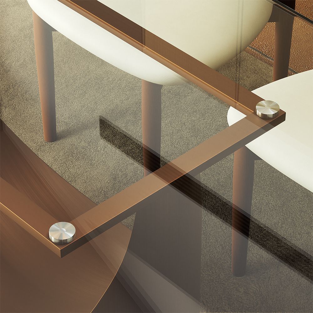 Aurelio Rectangular Sintered Stone Dining Table - Exclusivia