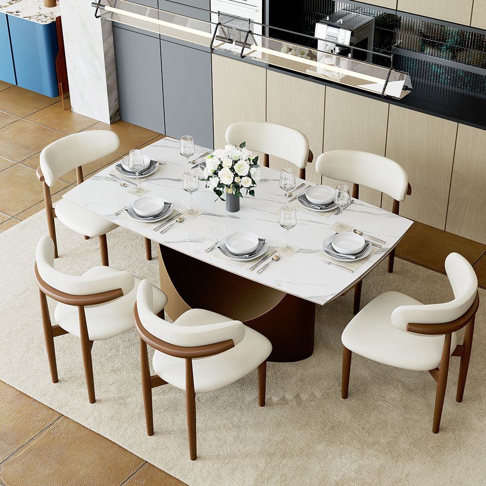 Aurelio Rectangular Sintered Stone Dining Table - Exclusivia