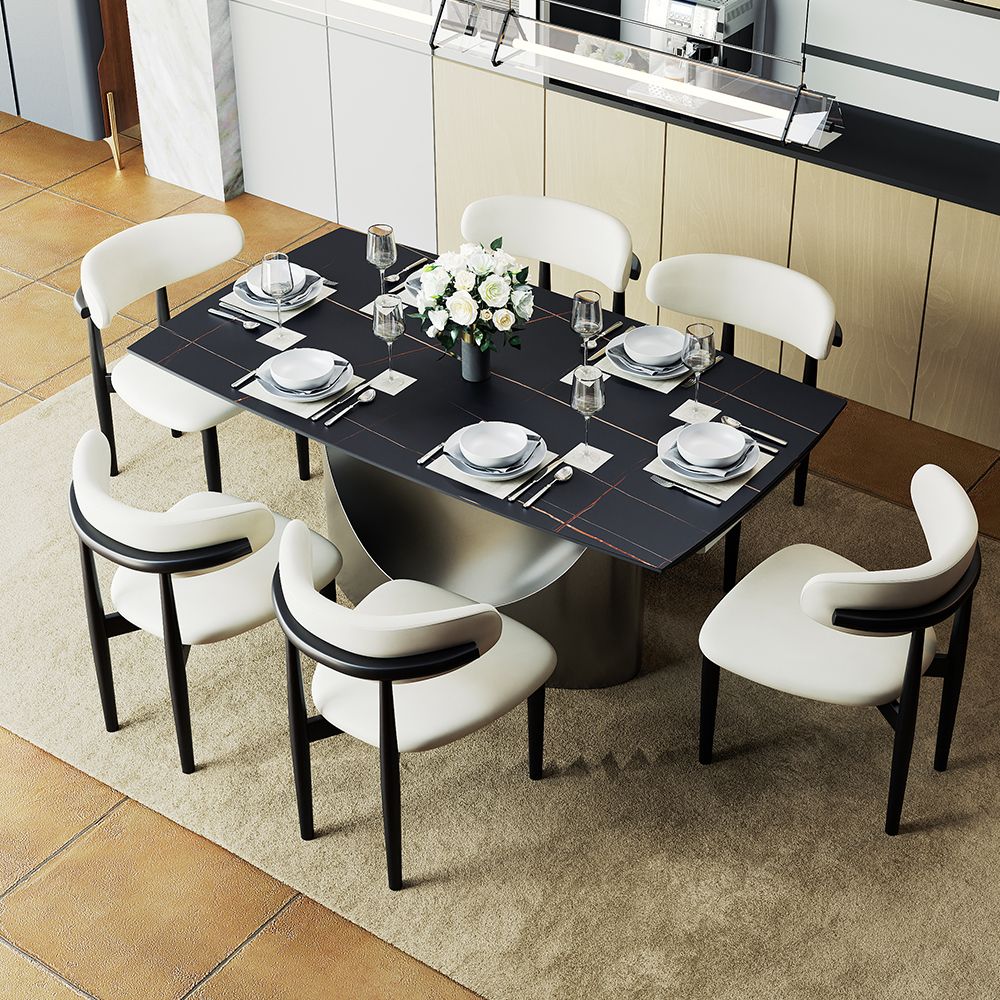 Aurelio Rectangular Sintered Stone Dining Table - Exclusivia
