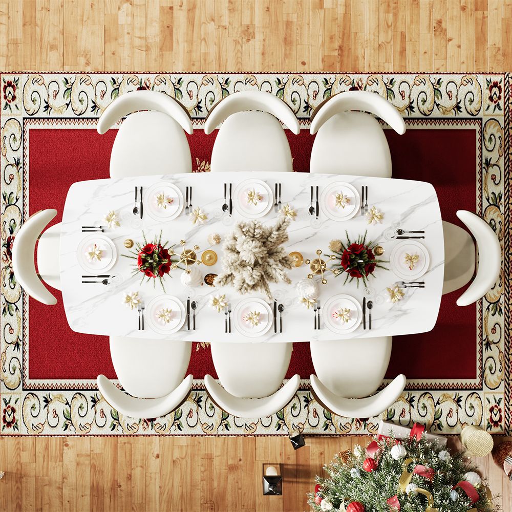 Aurelio Rectangular Sintered Stone Dining Table - Exclusivia