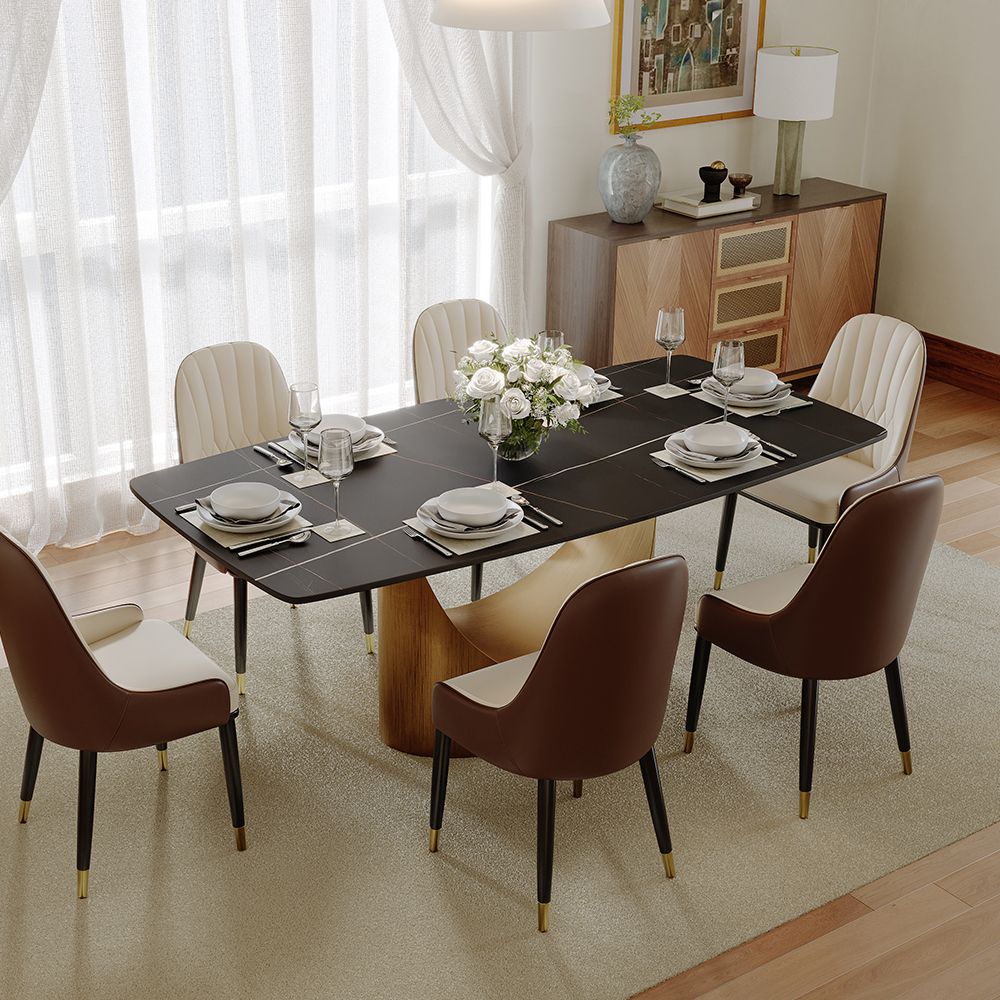 Aurelio Rectangular Sintered Stone Dining Table - Exclusivia