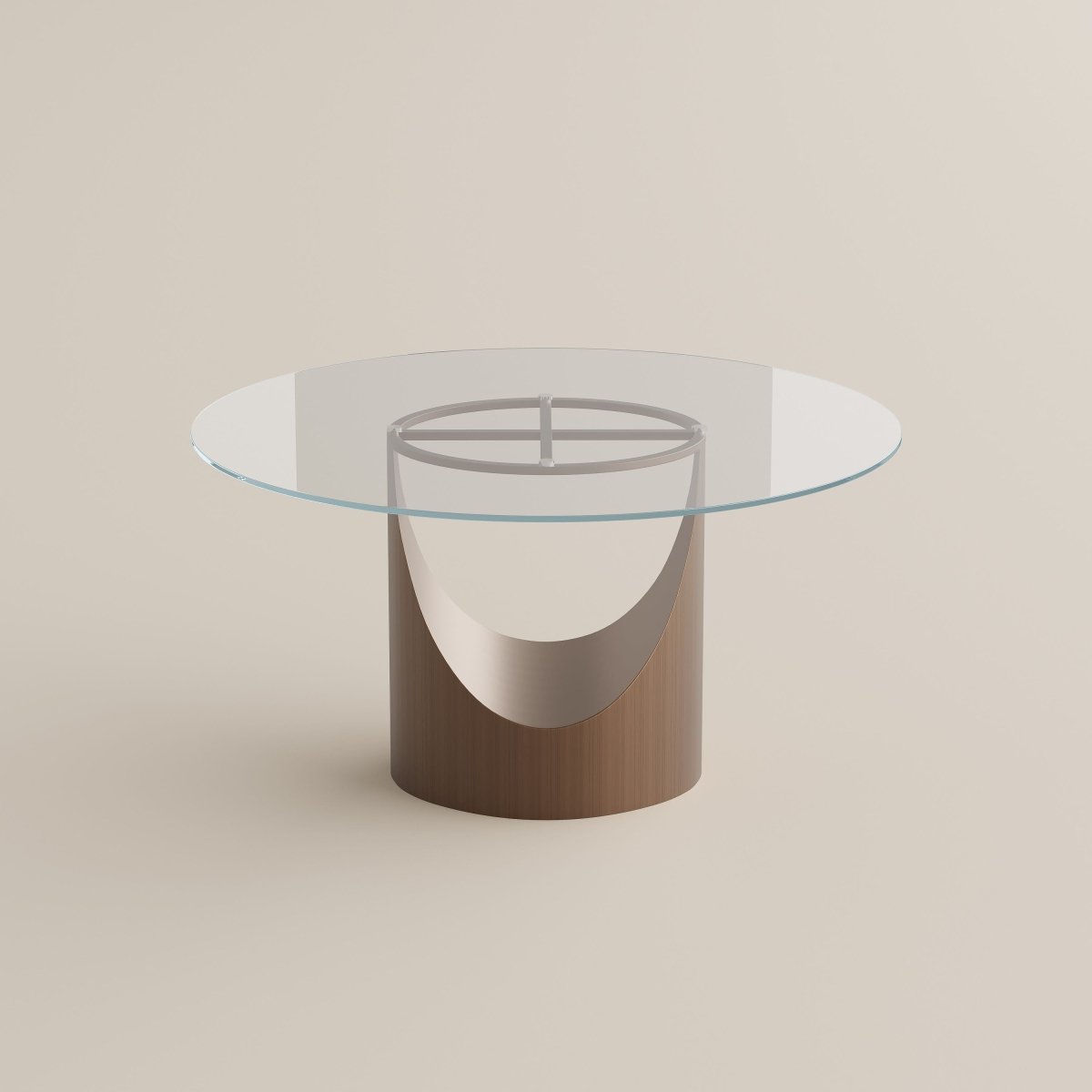 Aurelio Round Sintered Stone Dining Table - Exclusivia