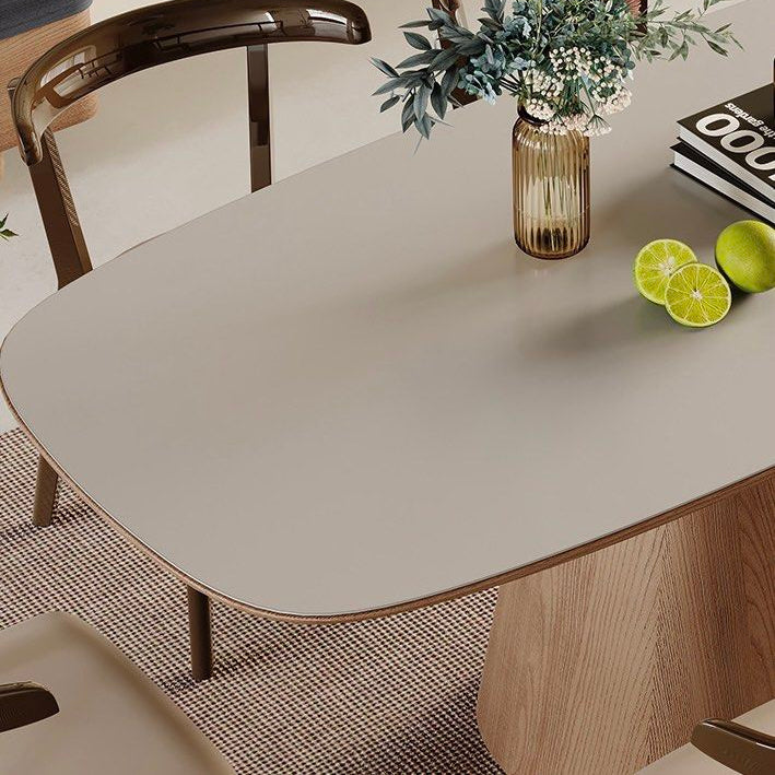 VERNO Modern Sintered Stone Dining Table