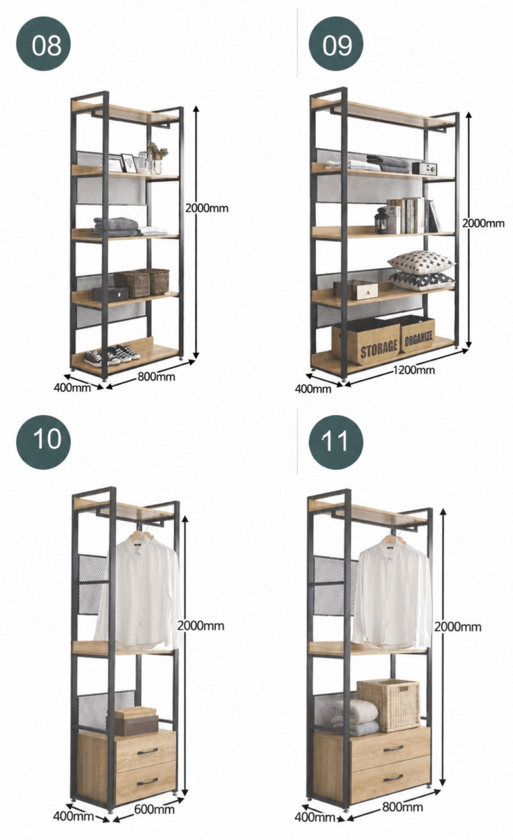 Avia Open Concept Wardrobe - Exclusivia