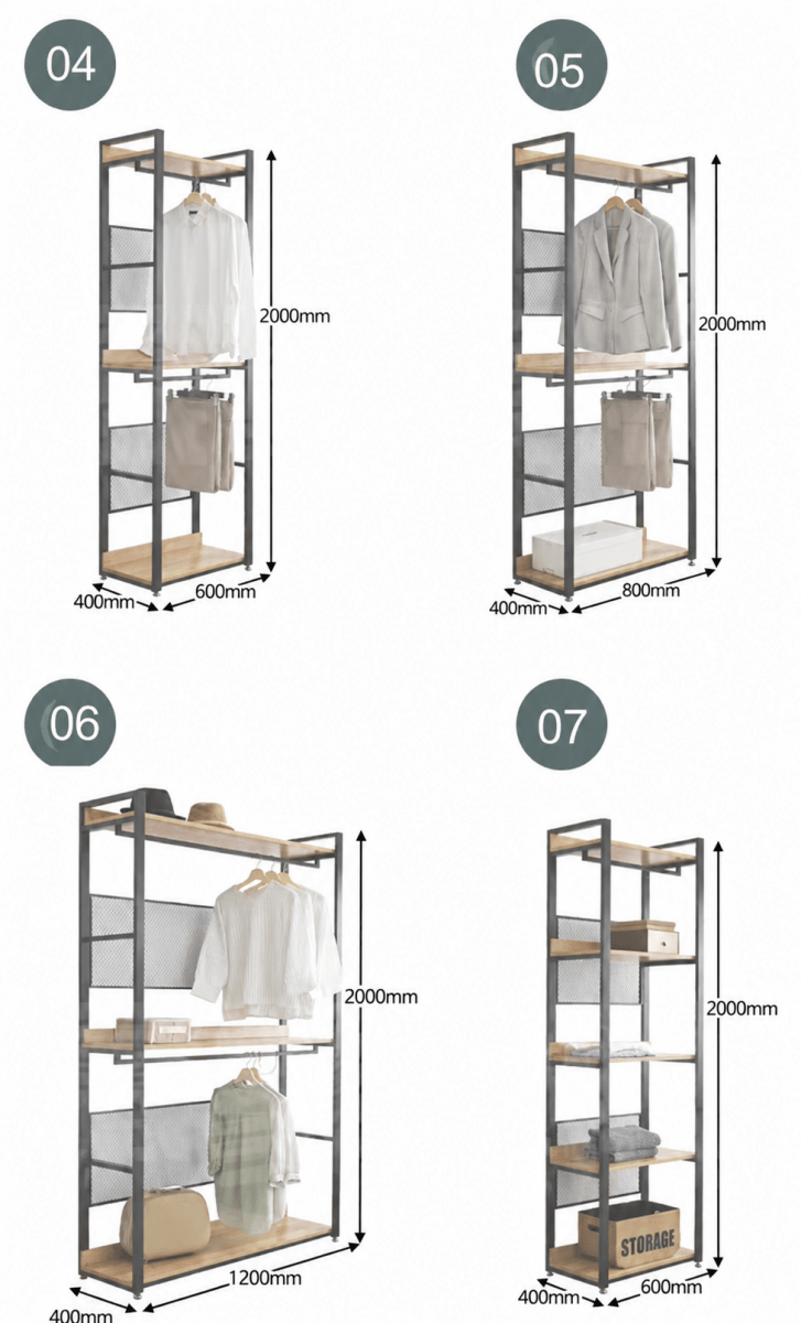 Avia Open Concept Wardrobe - Exclusivia