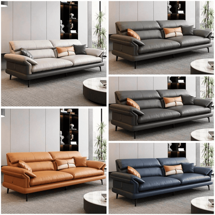Avio Genuine Leather Sofa - Exclusivia