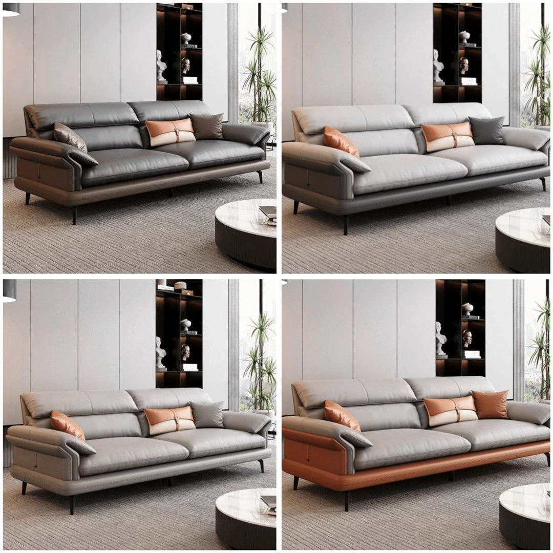Avio Genuine Leather Sofa - Exclusivia