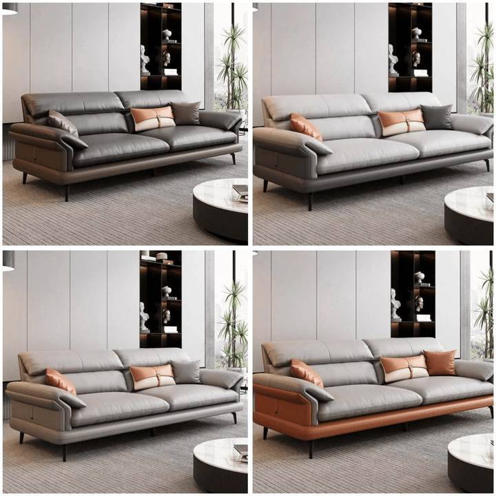 Avio Genuine Leather Sofa - Exclusivia